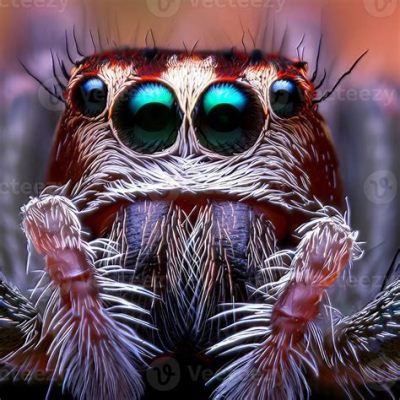  Jumping Spider: Een kleine roofdier met acht ogen en een fascinerende jagerstechniek!